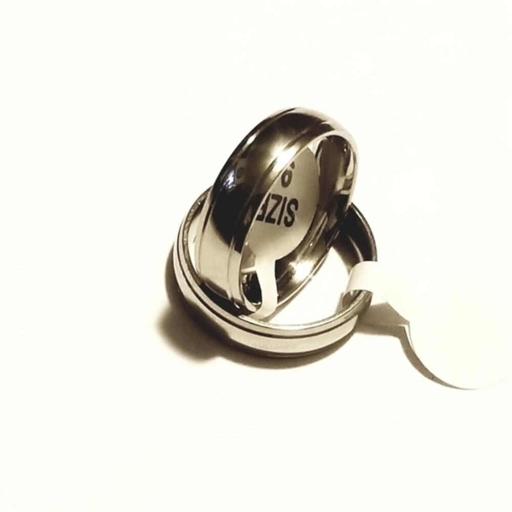 New stainless steel ring size 5, 6 and 7‎